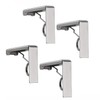 Xrten 4Pcs Tablecloth Clips, Tablecloth Clips for Outdoor Adjustable Table
