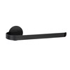 WENKO Turbo-Loc® Bivio Black Matt Towel Rail Aluminium Wall Holder