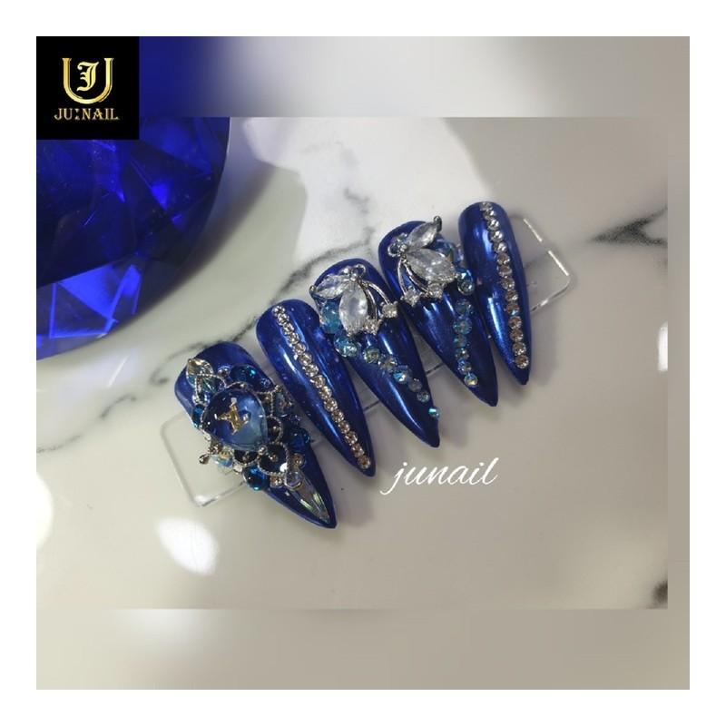 ❣High quality Butterfly chain parts nail tips - Short ballerina