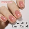 Double Rhythm 0.50 OZ Translucent Gel Polish Same Color Same