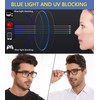 READERSOUL 4-Pack Reading Glasses Blue Light Blocking for Men,Comfort Lightweight