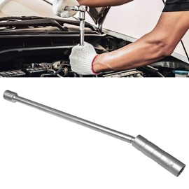 QKYS 5/8" 16mm Spark Plug Socket Magnetic, 3/8-Inch Drive 12-Point Thin Wall Spark Plug Socket Removal Tool, 360 Degree Rotation Auto Accessories for Most Vehicles (16mm)