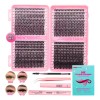 804 Kit Extension De Pestañas Maquillaje Completo Diy 9-18mm