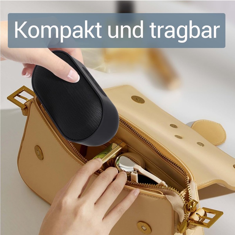 LEUTED Bluetooth Speaker, Portable Wireless Bluetooth 5.2 Speaker, Waterproof, Portable