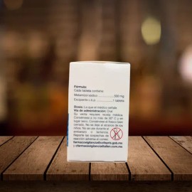 Metamizol 500 Mg Pack 20 Tabletas Genérico De Neomelubrina