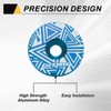 sourcing map 1-1/4 Headset Stem Top Cap Aluminum Alloy Bicycle