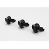 Kitaco 0900-994-00006 Trim Clip, For Φ 6 Holes, 3 Pieces,