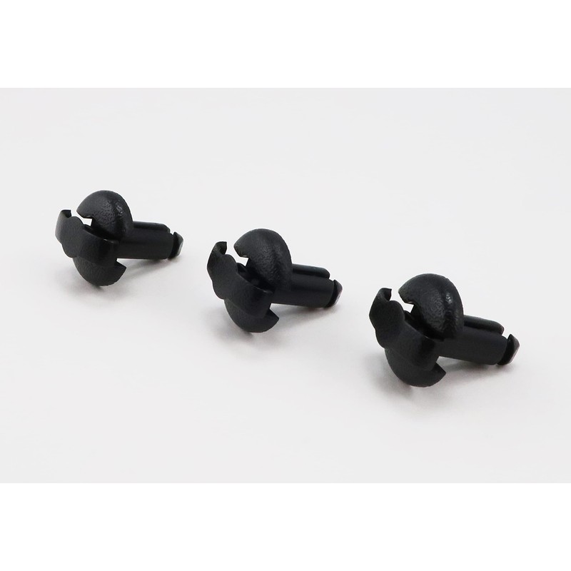 Kitaco 0900-994-00006 Trim Clip, For Φ 6 Holes, 3 Pieces,