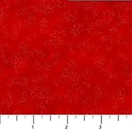 Northcott Shimmer Radiance 9050M 24 Moulin Rouge/Gold Metallic