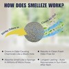 SMELLEZE Natural Urine Smell Removal Deodorizer: 2 lb. Granules Stops