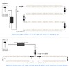 Litever 50W Dimmable LED Driver, 120VAC to 12VDC 4.17A Dimming