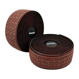 Senston PU Bicycle Handle Wraps Tape Road Bike Handlebar Tapes Cycling Grip Tape, 2 Rolls, Brown