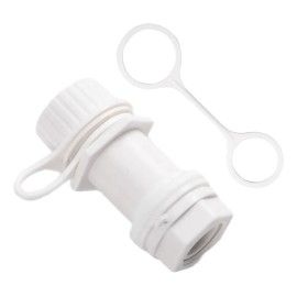 Tapón De Drenaje Roscado Con Tapa De Plástico Para Igloo 50-