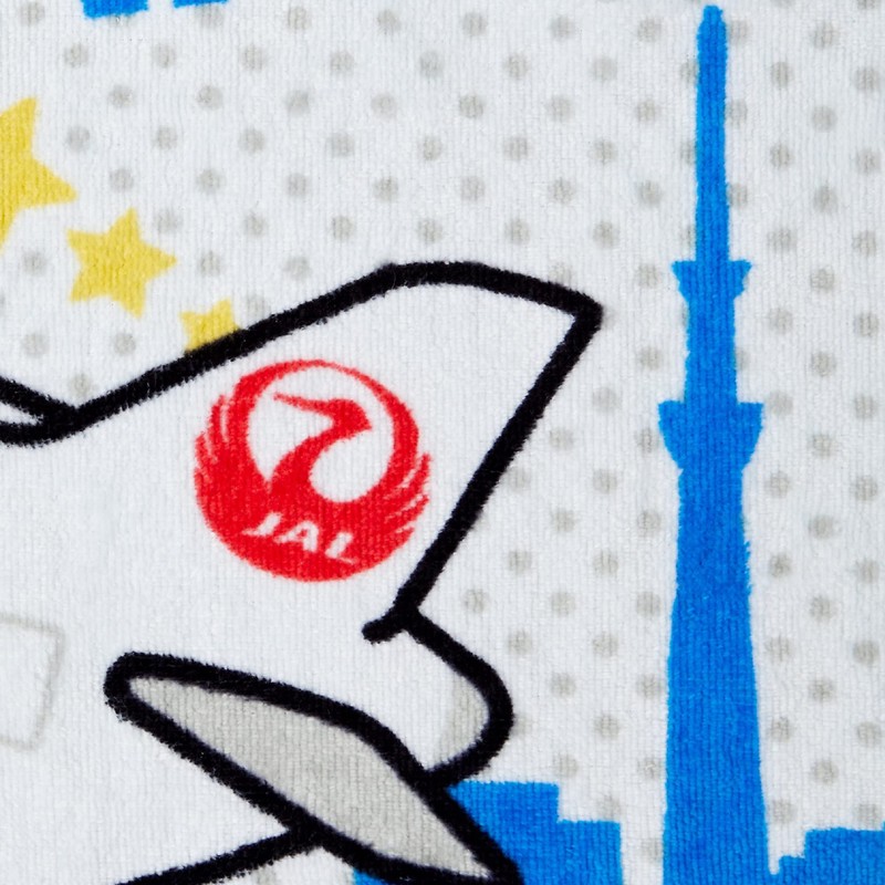 丸眞 Airlines Airplane World Travel Bath Towel (60 × 120