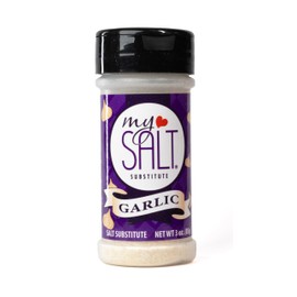 MySALT Garlic – Sodium-Free Garlic Salt Substitute – Clean Label, Cooking, Table Use, Heart Healthy Flavor