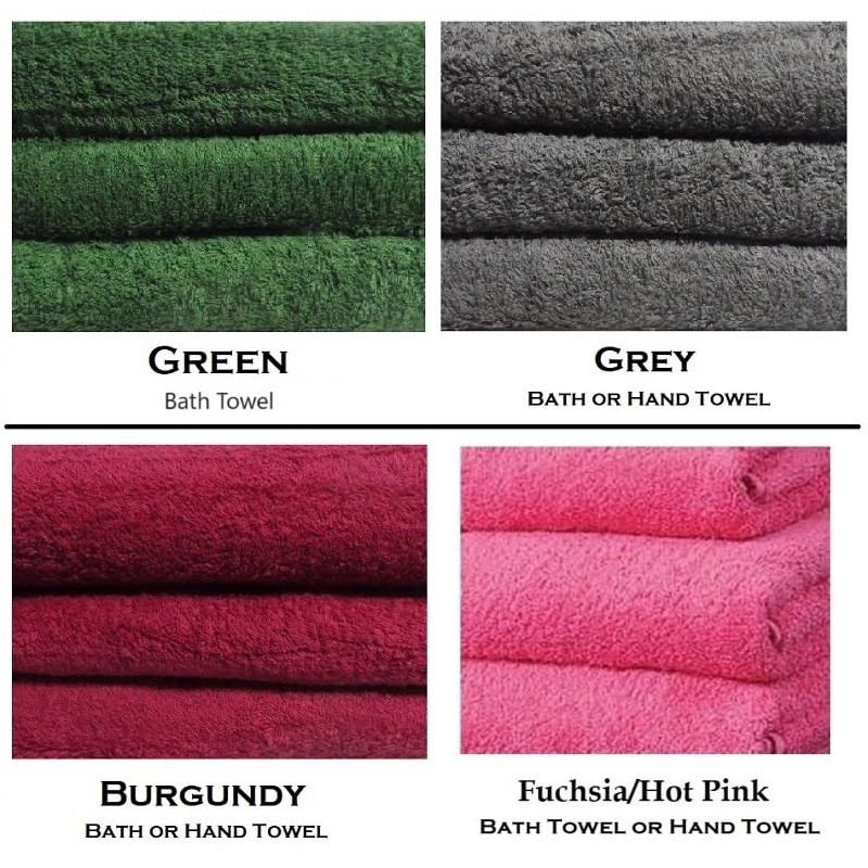 Duck Cameo (1374) - Embroidered Cotton Hand Towel (White)