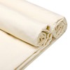 2 Pack 10 Yards Muslin Fabric, Unbleached Cotton Fabric by