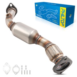 PHILTOP Stainless Steel Catalytic Converter Replacment for 2009-2011 Lucerne 3.9L，50515 High Flow Catalytic Converter(EPA Compliant)