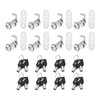 uxcell 1-1/8 Inch Cabinet Locks with Key, 8 Pack Cam