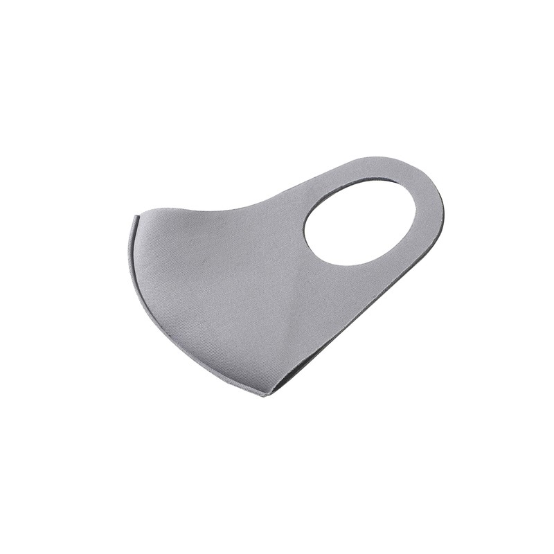 Komonee Adults Washable Reusable Grey Face Mask Dustproof Cloth Mouth
