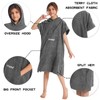 Hiturbo Bata de Cambio de Toalla para niños: Poncho de