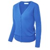Gothden Women's Basic Cardigan Fall Spring Button Down Cardigan, Z-blue