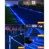 DetarZinLED Solar Driveway Lights Outdoor, 4 Pack IP68 Waterproof Dock