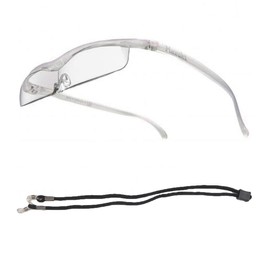 Hazuki Loupe Cool 1.6x Clear Lens (10 Colors in Total) with Strap to Hang from Neck (1.6, Pearl), Birthday Gift