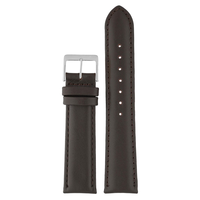 MARCHEL Smooth Leather LLB Leather Strap, Genuine Leather Watch Strap,