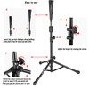 BaseGoal Batting Tee Baseball Tee, Softball Travel Portable Tee Tripod