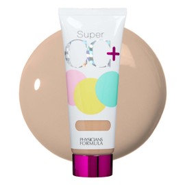 Physicians Formula Super CC+ Cream Color-Correction + Care Cream Full Coverage Foundation, Anti Aging Hydrating Serum, For Uneven Skin Tone, Dermatologist Approved, Light