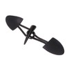 Cherjoury 6 Pairs Leather Horn Toggle Closure Buttons Coat for