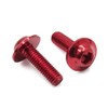 30pcs Universal Red M6 X 20mm Motorcycle Metal Fairing Hexagon