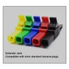 TopHomer 5 Colors Optional Alligator Clips Crocodile Clamps with Insulating