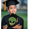 DolliBu Alien Graduation Plush Toy - Soft Huggable Graduation Stuffed