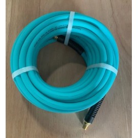 Unbranded 3/8” Hybrid Polymer 50 Feet Air hose, 300PSI, ¼” Solid Brass Inlet, Kink Free