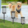 Upgraded Square Solar Pathway Lights Outdoor 8 Pack, IP65 Waterproof,