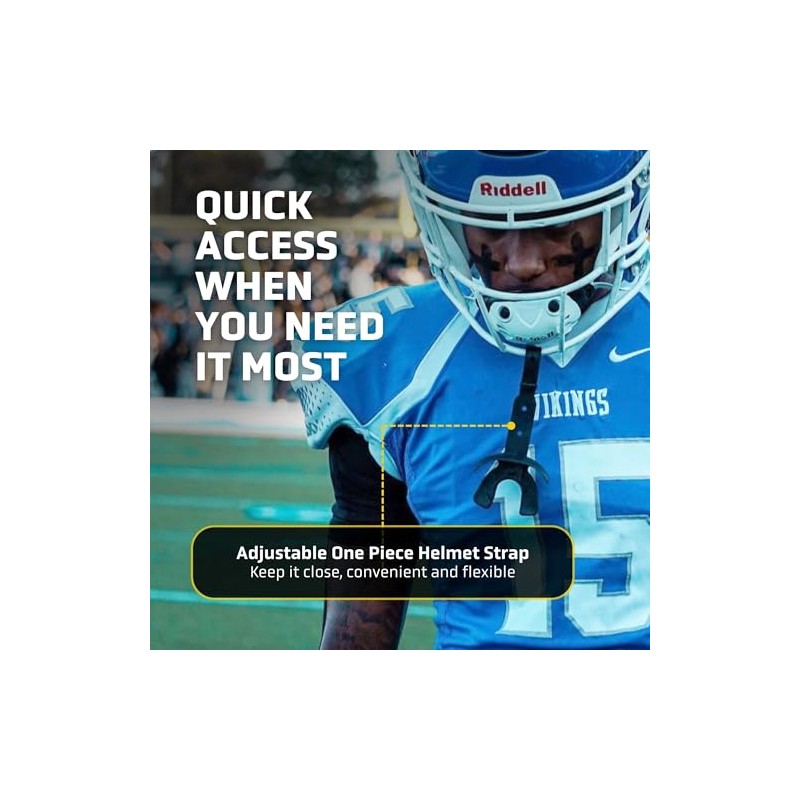 Vettex DoubleGuard Mouth Guard with Lip Protection for Sports