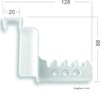 Set of 4 Heavy Duty Door and Window Hooks