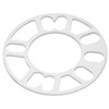 2PCS Wheel Spacer 3.1in ID 5.9in OD 0.2in Thickness Aluminium
