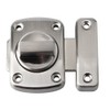 Sayayo Bathroom Latch Rotate Bolt Gate Latch Door Lock, Brushed