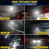 Spurtar 42PCS Interior Car Lights Superior Brightness White Dome Map