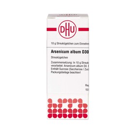 DHU Arsenicum album D30 Scattered Balls 10 g Globules