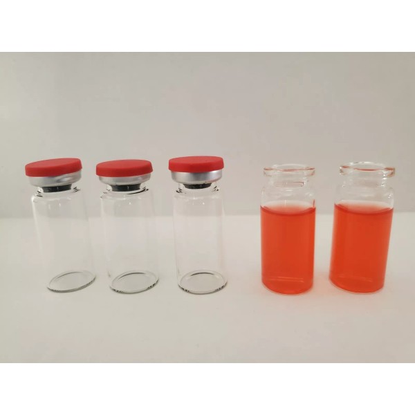 Unbranded 200 PCS 10ml Vials Clear Glass Bottle 20mm Crimp