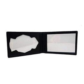 Piel Cabrera Spanish Police Flag Wallet Black UNICA Classic, black, Classic