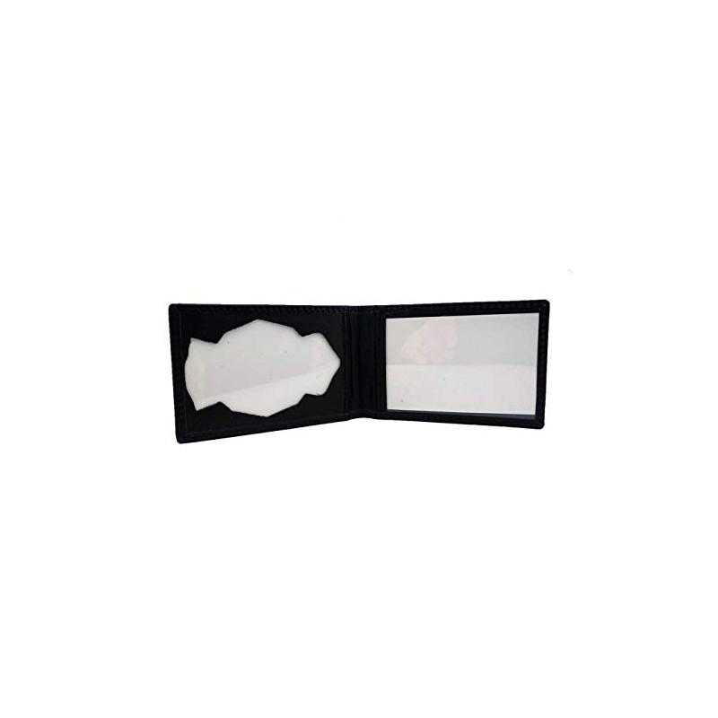 Piel Cabrera Spanish Police Flag Wallet Black UNICA Classic, black,