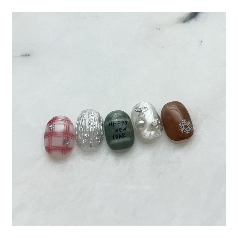 [x-mas collection 3] Mocha Winter - Short Oval / [x-mas컬렉션3]