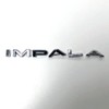 Letter Set Script Emblem with 12 Clips, Compatible with Chevy