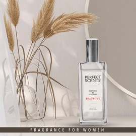Perfect Scents Fragrances | Inspired by Estee Lauder's Beautiful | Women’s Eau de Toilette | Vegan, Paraben, Phthalate Free | Never Tested on Animals | 3.4 Fl Oz