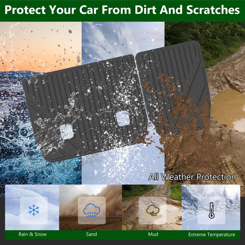 xipoqix 7 Seats Cargo Mat Compatible with 2016-2025 Dodge Durango